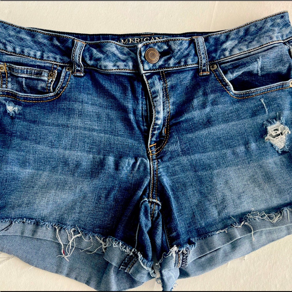 American Eagle Super Stretch Jean Shorts